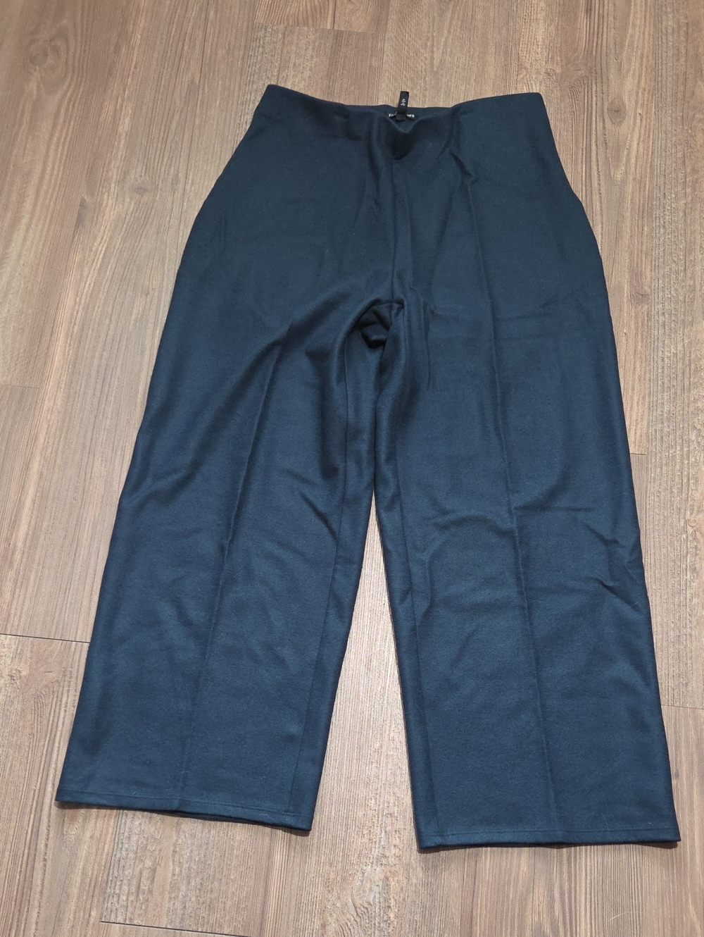 Eileen Fisher Wool Wide-Leg Pants - Classic Everyday Trousers